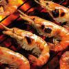 Brochette de Gambas Piri Piri