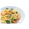 Tagliatelle aux gambas à la sauce crème